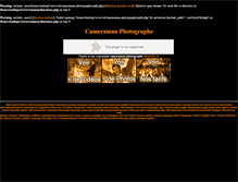 Tablet Screenshot of cameraman-photographe.studiopro.fr