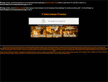 Tablet Screenshot of cameraman-femme.studiopro.fr